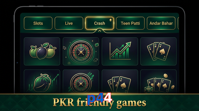 Game list for P44 games section